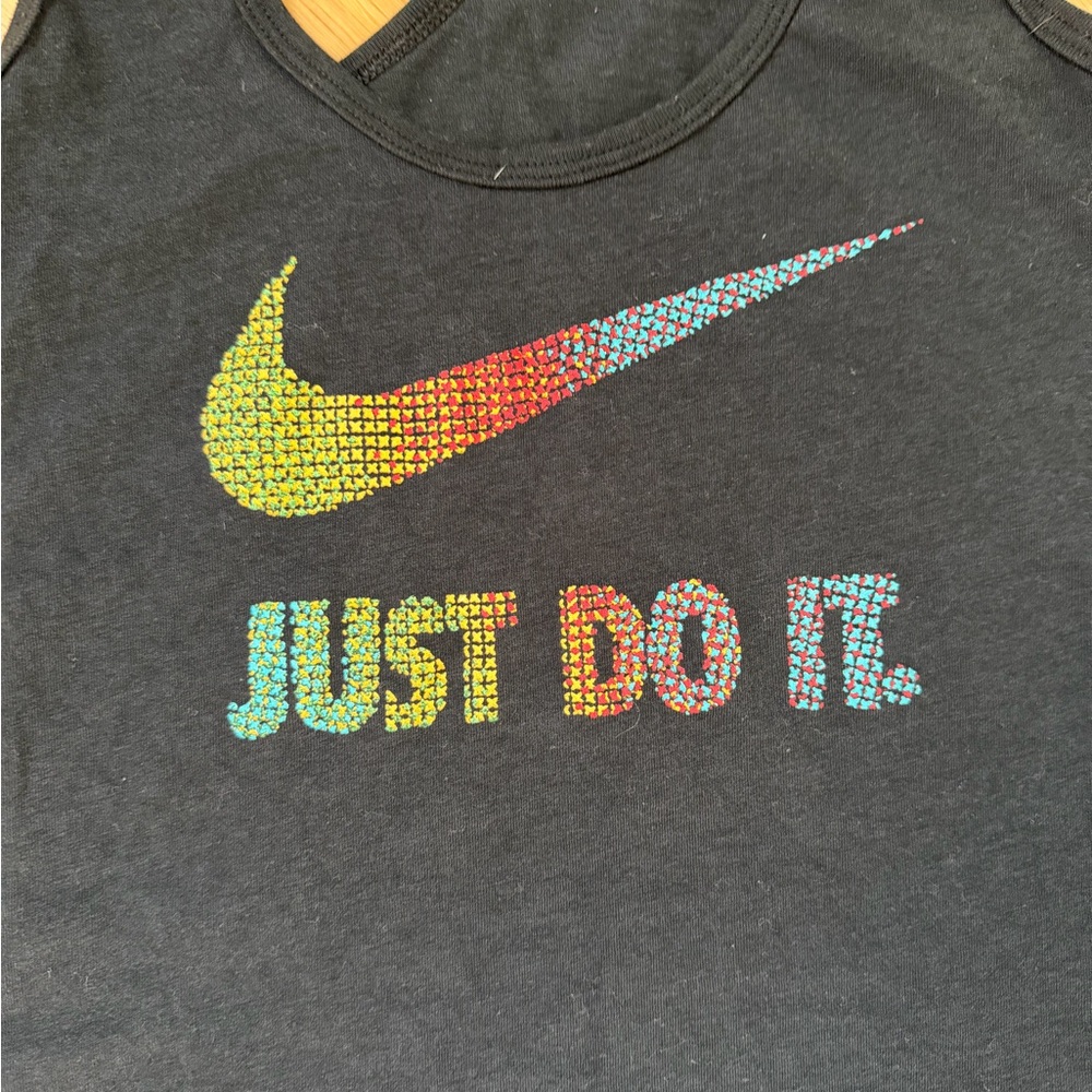 Nike Black Racerback Tank - Picture 2 of 4